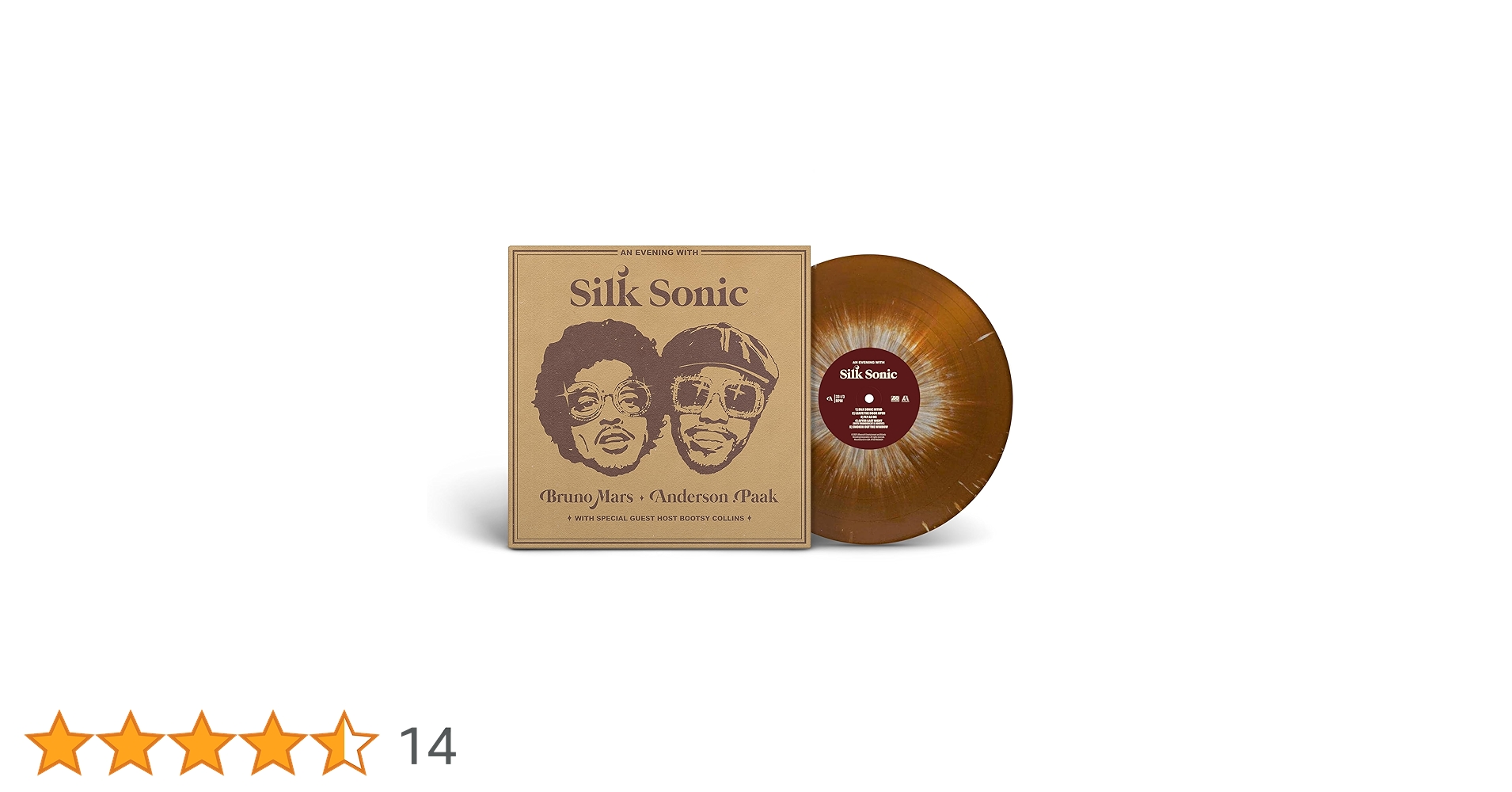 Amazon.co.jp: AN EVENING WITH SILK SONIC [BROWN AND WHITE